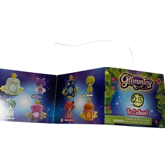 Glimmies Pink house With Green Glimmie Magically Lights Up Toy Kids 5" - Picture 11 of 14